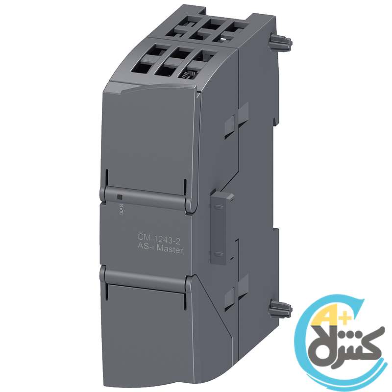 ماژول زیمنس CM 1243-2 AS-i Master با کد سفارش 3RK7243-2AA30-0XB0 مخصوص PLC S7-1200