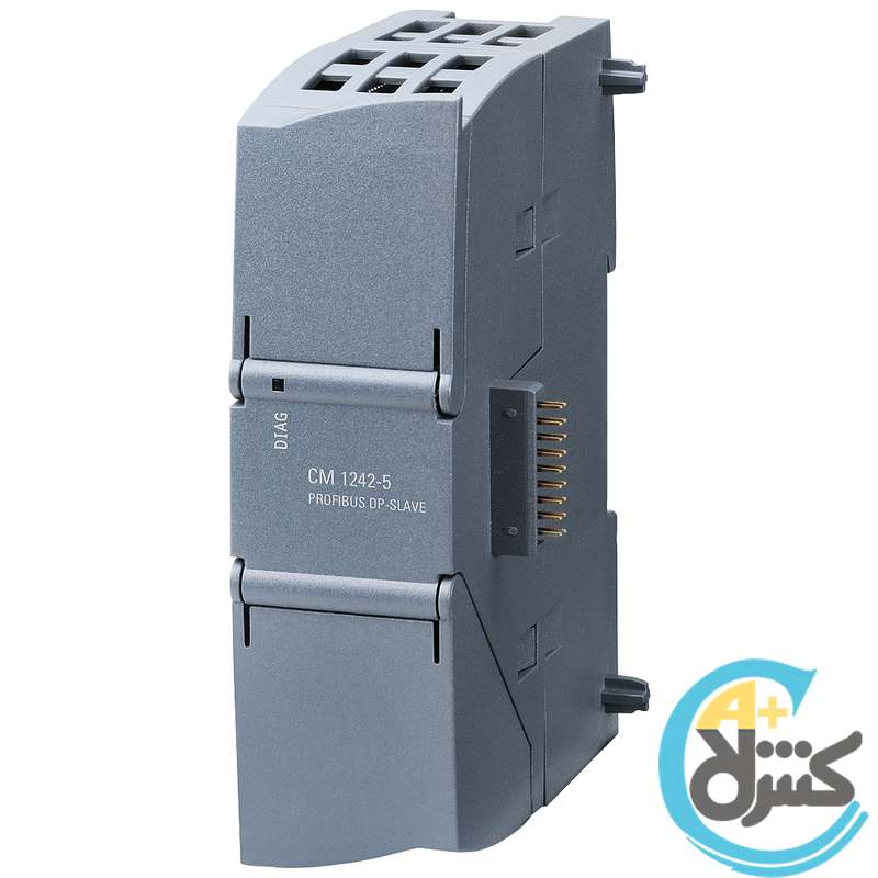 ماژول زیمنس CM 1242-5 ​PROFIBUS Slave با کد سفارش 6GK7242-5DX30-0XE0 مخصوص PLC S7-1200